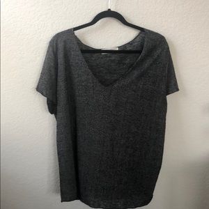 Loose fitting gray T Shirt